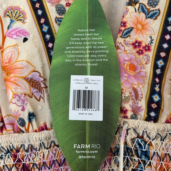 Farm Rio Superbloom Tapestry Maxi Dress - Picture 6 of 6